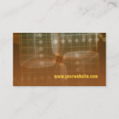 GUITAR "FRETS"-Visitekaartje Visitekaartje (Achterkant)