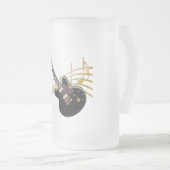 Guitar Frosted Mok (Voorkant rechts)