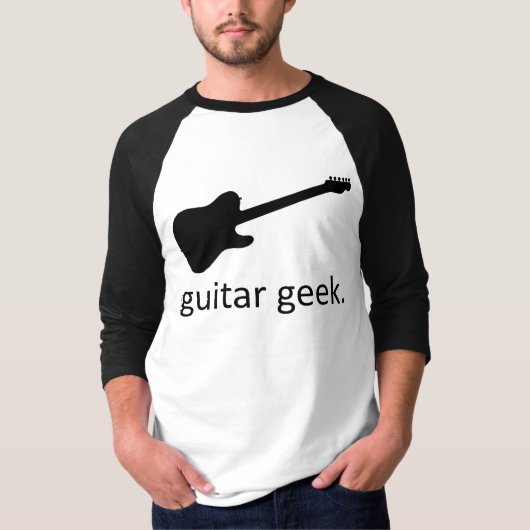 Guitar Geek Shirt (Voorkant)