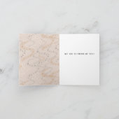 Guitar Gefeliciteerd Wenskaart Bedankkaart (Binnen)