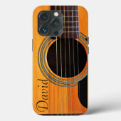 Guitar-geluidshinder op maat Case-Mate iPhone case (Achterkant)