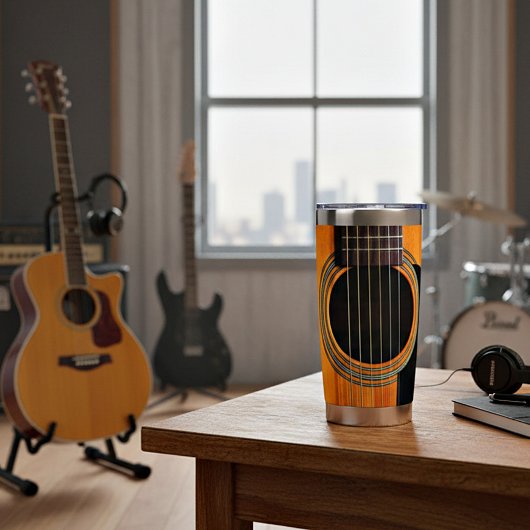 Guitar-geluidshinder op maat geïsoleerde drinkbeker