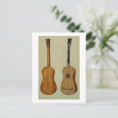 Guitar gemaakt door Antonio Stradivarius (c.1644-1 Briefkaart (Staand voorkant)