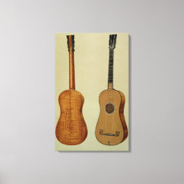 Guitar gemaakt door Antonio Stradivarius (c.1644-1 Canvas Afdruk