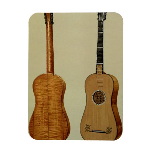 Guitar gemaakt door Antonio Stradivarius (c.1644-1 Magneet (Verticaal)