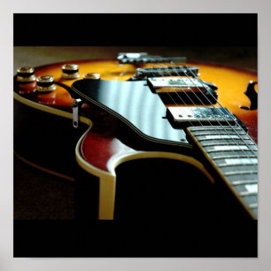 Guitar - Gepersonaliseerd Poster