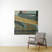 guitar gift for fathers day wandkleed (In Situ (horizontaal))