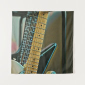 guitar gift for fathers day wandkleed (Voorkant)