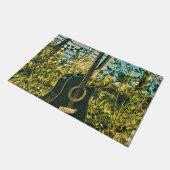 Guitar gift for guitarist deurmat (Schuin)