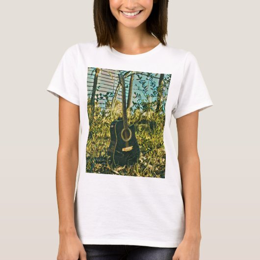 Guitar gift for guitarist t-shirt (Voorkant)