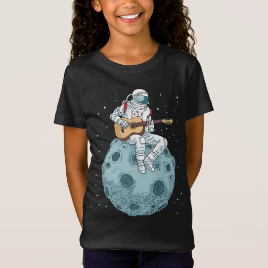 Guitar Gift Kinder Music Electric Bass Guitar T-shirt (Voorkant)