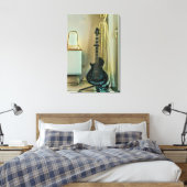 Guitar gifts for dad canvas afdruk (Insitu (Slaapkamer))