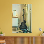 Guitar gifts for dad canvas afdruk (Insitu (Woonkamer))