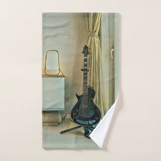 Guitar gifts for dad handdoek (Handdoek)