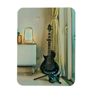 Guitar gifts for dad magneet