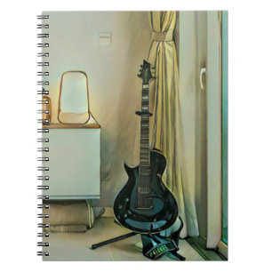 Guitar gifts for dad notitieboek