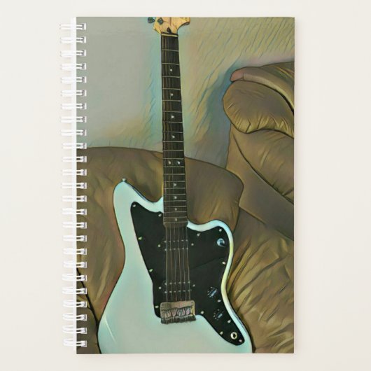 Guitar gifts for dad planner (Voorkant)