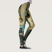 Guitar gifts for girlfriend leggings (Rechts)