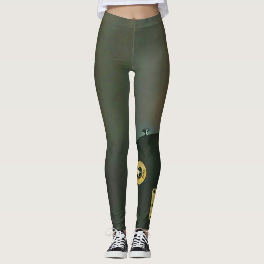 Guitar gifts for him leggings (Voorkant)