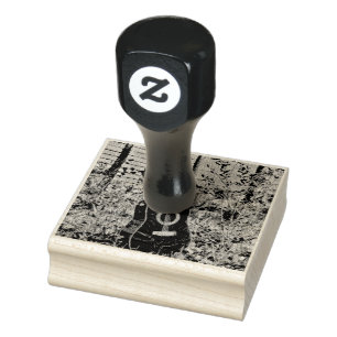 Guitar Gitarist Rubberstempel