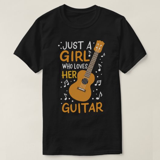 Guitar-gitarist T-shirt (Design voorkant)