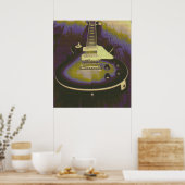 Guitar Graffiti Poster (Keuken)