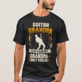 Guitar Grandpa Regular Grandpa Only Cooler T-shirt (Voorkant)
