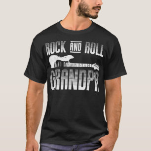 Guitar Grandpa Rock en Roll Grandpa Guitar Grandp T-shirt