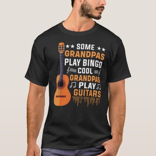 GUITAR GRANDPA T-Shirt (Voorkant)