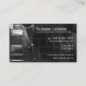 GUITAR "GREyAZ"-Visitekaartje Visitekaartje (Voorkant)