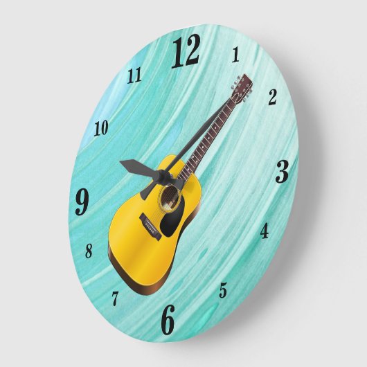 Guitar grote klok (Hoek)