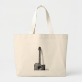 Guitar Grote Tote Bag (Voorkant)