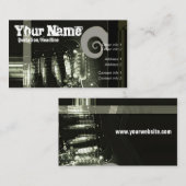 GUITAR "Grungee"-Visitekaartje Visitekaartje (Voorkant / Achterkant)