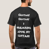 GUITAR! GUITAR! T-SHIRT (Achterkant)