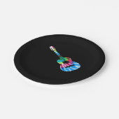 Guitar Guitarists Gift Papieren Bordje (Gekanteld)