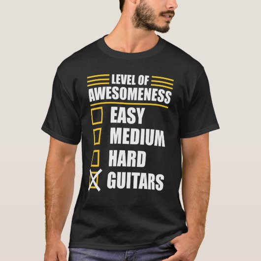 Guitar Guitars T-shirt (Voorkant)