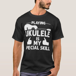 Guitar Hawaiian Music Spelers Ukulele Player Music T-shirt