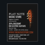 Guitar Head, Musical Instrument Store Flyer<br><div class="desc">Guitar Head,  Musical Instrument Store Adverteren brochures door de Visitekaartje Store.</div>