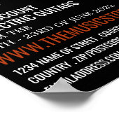 Guitar Head, Musical Instrument Store Poster (Hoek)