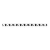 Guitar Headstock met schaduw Satijnen Lint (Voorkant)