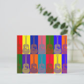 Guitar Heaven Briefkaart (Staand voorkant)