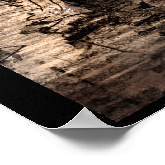 GUITAR HELL afdrukken Poster (Hoek)