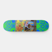 GUITAR HIPPIE Skateboard Deck SKATEBOARDS (Horizontaal)
