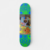 GUITAR HIPPIE Skateboard Deck SKATEBOARDS (Voorkant)