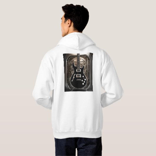 Guitar Huddy Hoodie (Achterkant volledig)