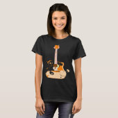 Guitar In Me  Guitarist Instrument Guitar T-shirt (Voorkant volledig)