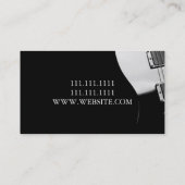Guitar Instructor Music Instruments Business Visitekaartje (Achterkant)