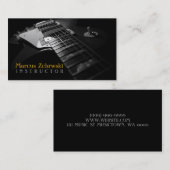 Guitar Instructor, Muziek, Instrumenten Visitekaartje (Voorkant / Achterkant)