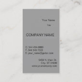 Guitar 🎸 Instructor Visitekaartje (Achterkant)