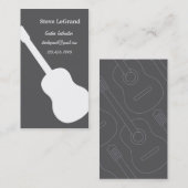 Guitar Instructor Visitekaartje (Voorkant / Achterkant)
